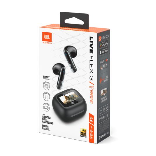 JBL Live Flex 3 | True wireless noise-cancelling open-stick earbuds